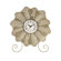 IMAX Utopia Flower Table Clock with Shell