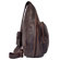 David King Backpack-Style Cross Body Bag in Distressed Leather