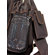 David King Backpack-Style Cross Body Bag in Distressed Leather