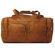 David King 19" Leather Gym Duffel