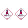 Team Pro-Mark MLB Lil Fan on Board Sign (Set of 2)