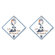 Team Pro-Mark MLB Lil Fan on Board Sign (Set of 2)