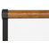 CommClad 48" x 96" Thermal-Fused Melamine Whiteboard with Trim