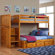 Discovery World Furniture Weston Twin over Full Staircase Bunk Bed with Storage