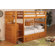 Discovery World Furniture Weston Twin Over Twin Staircase Bunk Bed with Storage