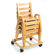 Angeles 11" Wood Classroom Stacking Chair