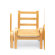 Angeles 9" Wood Classroom Stacking Chair