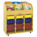 ECR4kids Book Trolley with 9 Trays