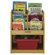 ECR4kids One Sided Book Storage with Reading Sectional
