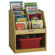 ECR4kids One Sided Book Storage with Reading Sectional