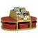 ECR4kids Four Piece Reading Sectional Set