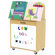 ECR4kids Mobile Storybook Center with Magnetic Dry Erase Board