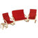 ECR4kids Kids 4 Piece Table and Chair Set