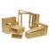 ECR4kids 18 Piece Hollow Wooden Block Set