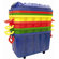 ECR4kids 4 Pack of 18 Gallon Stor-N-Roll Toy Trunks with Casters