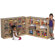 ECR4kids 36" Fold & Lock Storage Cabinet with 25 Tray