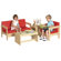 ECR4kids Kids 3 Piece Table and Chair Set