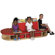 ECR4kids 4-Piece Birch Reading Sectional