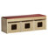 ECR4kids See & Store WoodClassroom Bench