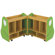 ECR4kids Frog Mobile Book Storage (2-Piece)