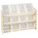 ECR4kids 3-Tier Wood Rack w/12 Assorted Color Bins & Lids