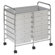 ECR4kids 12-Drawer Double-Wide Mobile Organizer