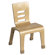 ECR4kids 6" Bentwood Classroom Stackable Chair