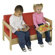 ECR4kids Living Room Set - Birch Sofa
