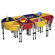 ECR4kids 8 Station Sand and Water Center with Lids
