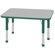 ECR4kids 24x36 Rectangular Adjustable  Activity Table in Gray