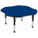 ECR4kids 48" Clover Adjustable Activity Table
