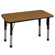 ECR4kids 24" x 48" Rectangular Adjustable Activity Table