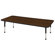 ECR4kids 30" x 72" Rectangular Adjustable Activity Table