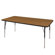 ECR4kids 36" x 72" Rectangular Adjustable Activity Table