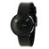 Issey Miyake Vue Yves Behar Watch with Black Leather Band