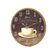Infinity Instruments Dreamy Cappuccino Wall Clock