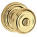Baldwin 2.53" x 2.53" Colonial Privacy Knob