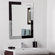 Decor Wonderland Jasmine Modern Bathroom Mirror