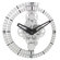 Maples Clock 12" Moving Gear Wall Clock