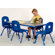 Mahar Toddler Height Rectangle Table