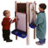 Steffy Wood Products Three Station Adjustable Easel