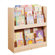 Steffy Wood Products Double Height Book Display Unit