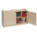 Steffy Wood Products Scalloped Mobile Toddler Storage Unit with Doors