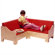 Steffy Wood Products Corner Kid's Sofa
