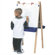 Steffy Wood Products Two Station Whiteboard Easel