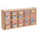 Steffy Wood Products 20 Tray Cubby Storage