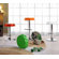 International Design USA Soda Cap Adjustable Metal Bar Stool