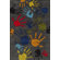 Momeni Lil' Mo Lil Mo Whimsy Grey Finger Paint Kids Rug