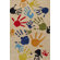 Momeni Lil' Mo Lil Mo Whimsy Ivory Finger Paint Kids Rug