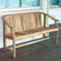 Jewels of Java Charles Teak Garden Bench